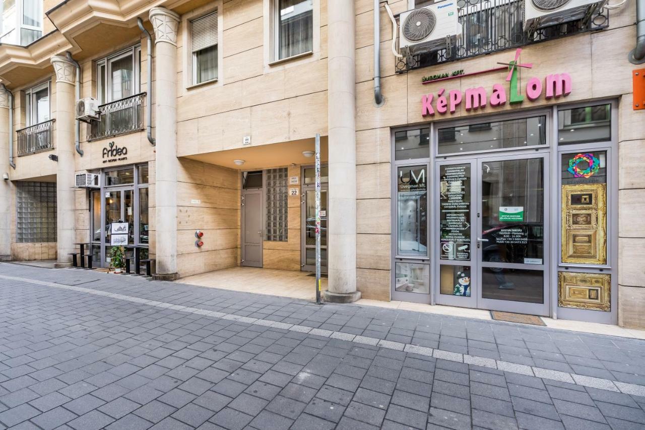 Ferienwohnung Bpr Vivid Downtown Vibe With Balcony Budapest Exterior foto